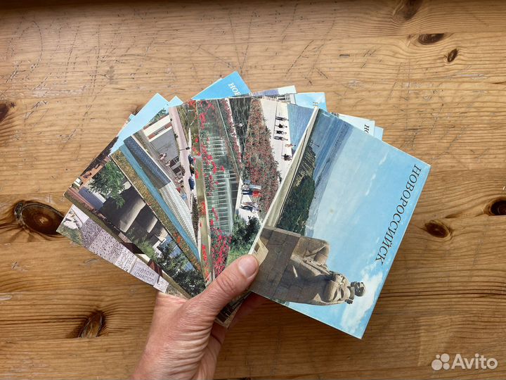 Новороссийск. Комплект советских открыток. 1988 г