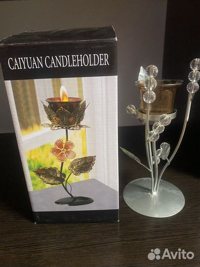 Подсвечник 1 свеча Цветок