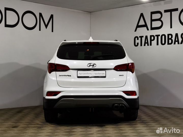 Hyundai Santa Fe 2.4 AT, 2018, 118 000 км