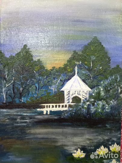 Картина маслом на холсте Фомина