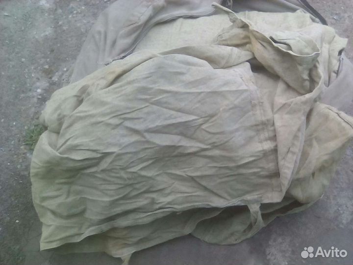 Полог брезентовый бу