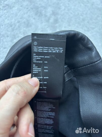 Шорты кожаные maje 36 размер