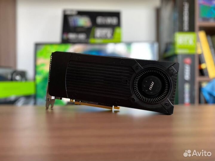 Видеокарта MSI GeForce GTX 1070 aero OC