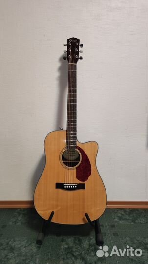 Электроакустическая гитара Fender CD-140SCE NAT