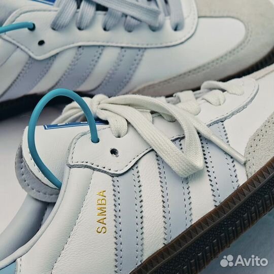 Adidas samba og halo blue оригинал женские