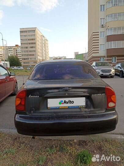 Chevrolet Lanos 1.5 МТ, 2008, битый, 152 700 км