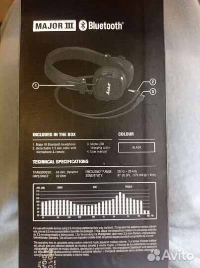 Marshall major 3 bluetooth