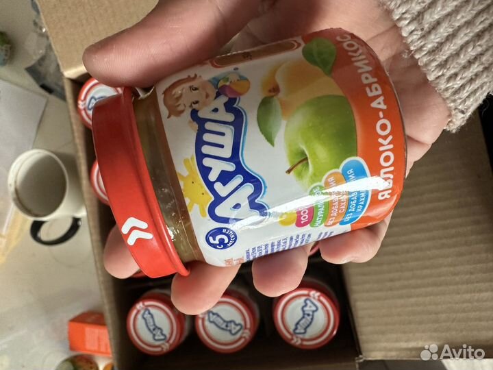 Фруктовое пюре Агуша