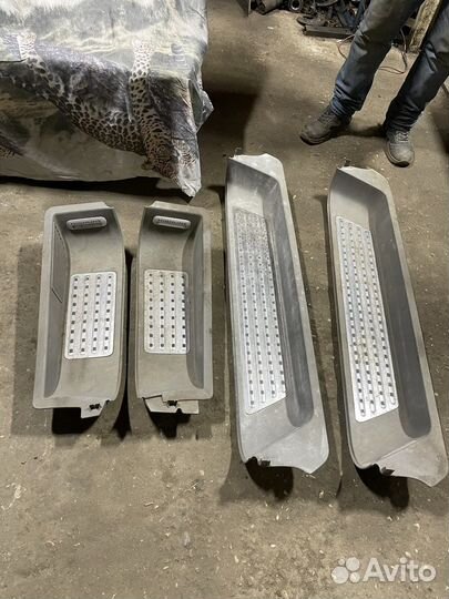 Подножка (ступенька) Фольксваген т5/т6 с хромом