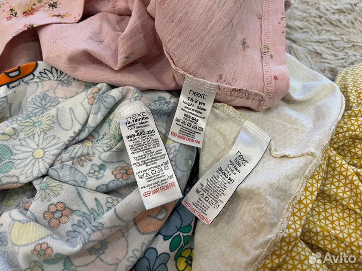Платья Next для девочки 86-92 размера
