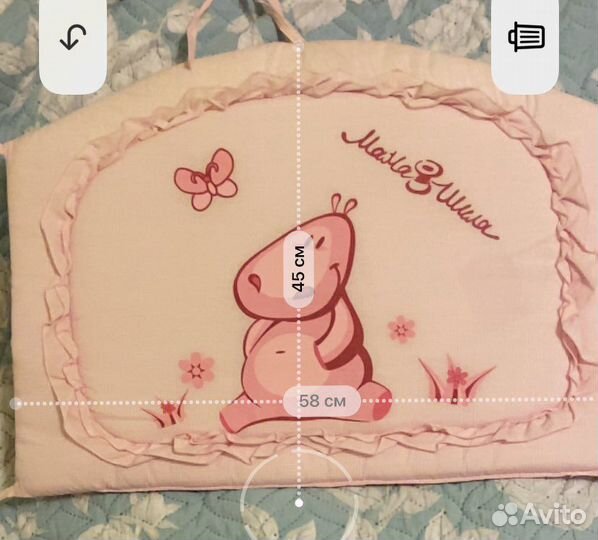 Бортики в детскую кроватку