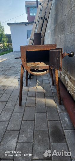 Печка мобильная