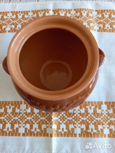 1987гссср Горшки для запекания керамические