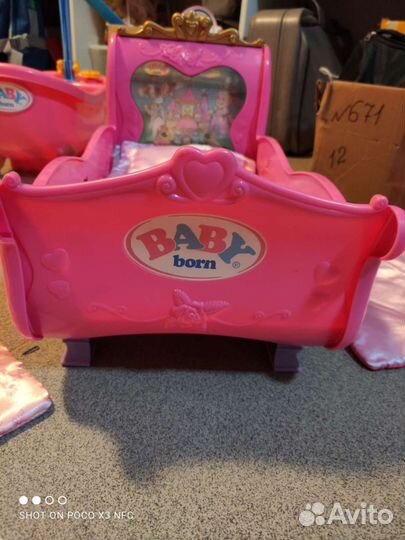 Кроватка интерактивная baby born