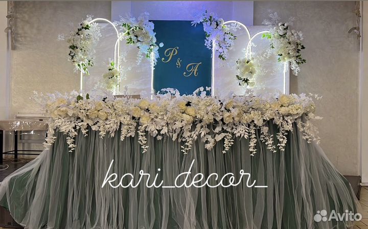 Свадебное оформление