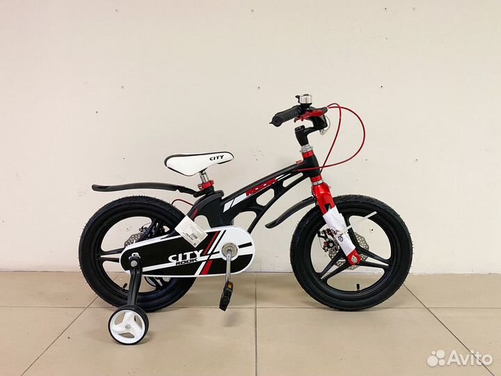 Велосипед детский 4х колесн. Rook City с 3-6лет