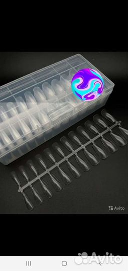 Типсы и верхние формы для ногтей