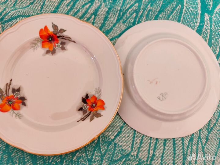 Тарелки маки чайка