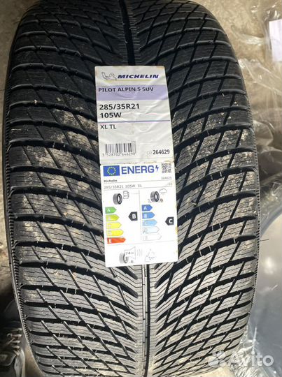 Michelin Alpin 5 255/40 R21 и 285/35 R21 105W