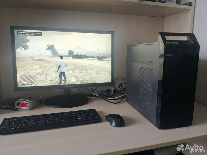 Игровой Пк Lenovo: Xeon / 16 GB / RX 580 8GB