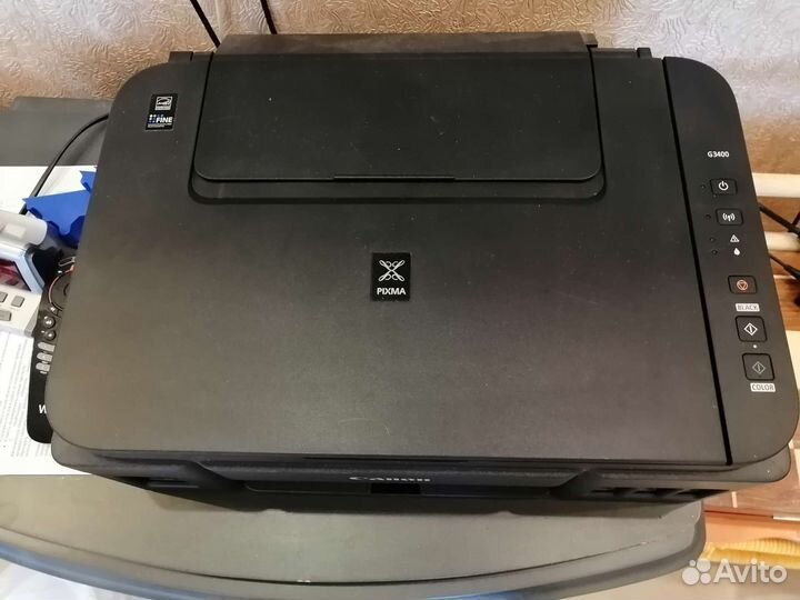 Цветное мфу Canon pixma g3400 wifi