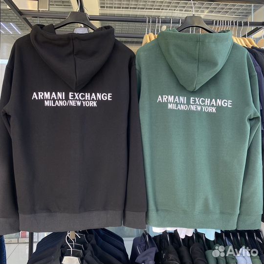 Худи мужское armani exchange