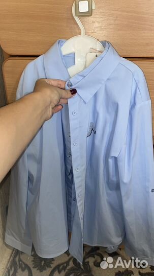 Рубашка школьная для девочки 164