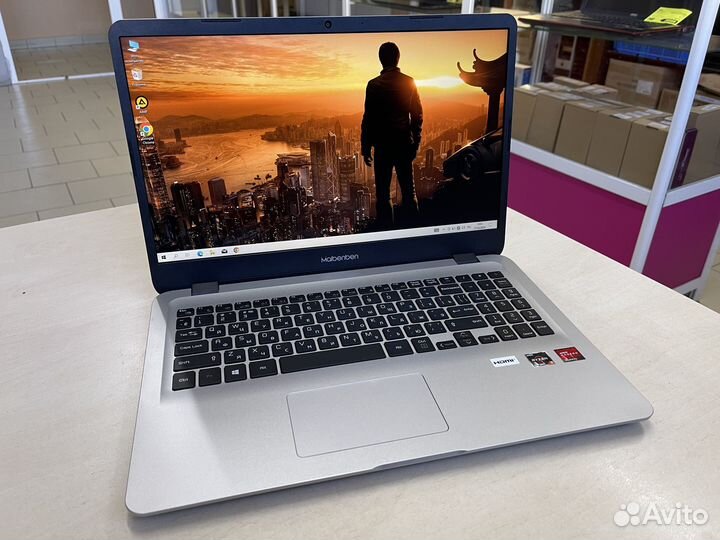 Ноутбук MaiBenBen/Ryzen/Vega/8GB/SSD/FHD