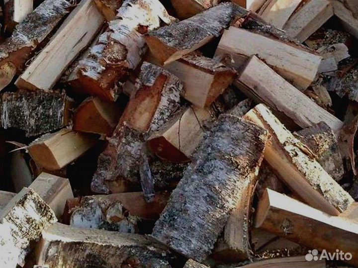 Дрова колотые березовые