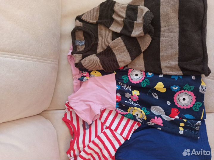 Одежда для девочки 86 92 пакетом