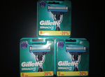 Gillette Mach3. Лезвия для бритья. 8 штук