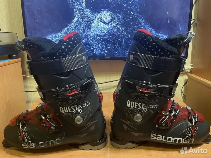 Горн.ботинки Salomon Quest Access 70 и шлем copozz