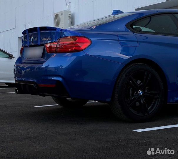 Задний диффузор BMW 4 series f32/f33/f36