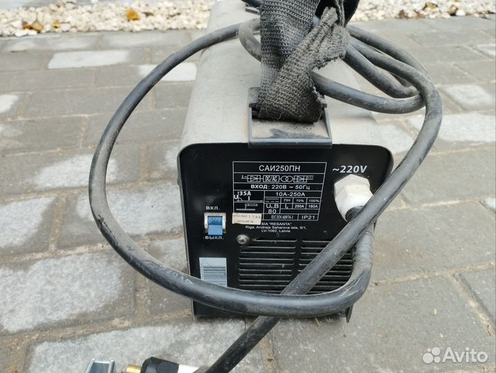 Ресанта саи 250пн инвертор