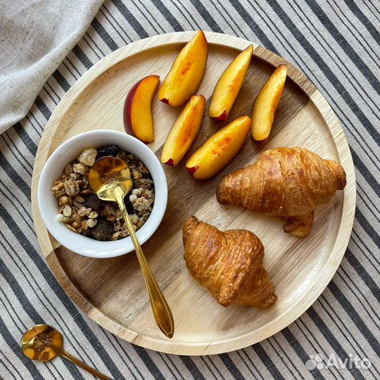 Поднос деревянный в стиле Zara Home