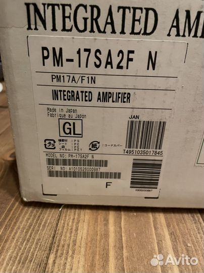 Интегральный усилитель marantz PM 17 SA Ver.II