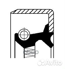 190 364 92C сальник полуоси Ford Transit 2.4 0