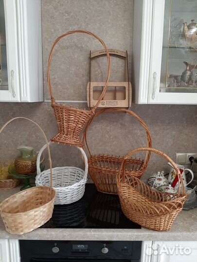 Плетеные корзинки для подарков
