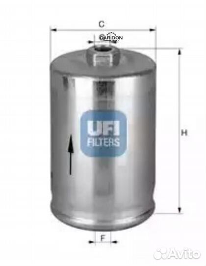 UFI 3174800 Фильтр топливный