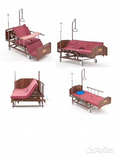 Медицинская кровать с переворотами