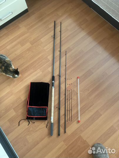 Фидер волжанка optima (оптима) 3,9 m, тест 90+