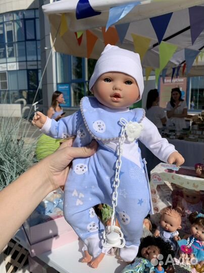 Испанская кукла пупс от marina&pau