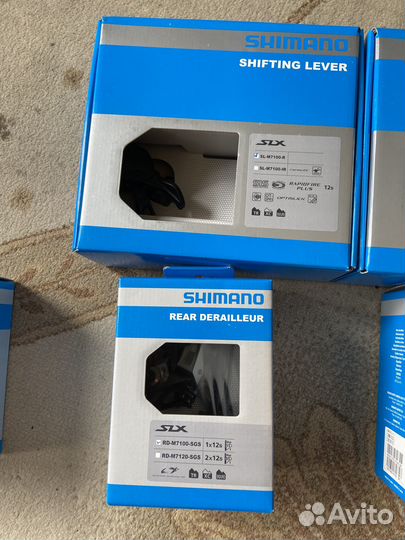 Shimano Перекл и манетки 10-12 скоростные XT, SLX