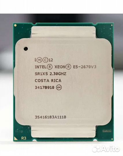 Процессор Intel Xeon E5-2670 v3 2011-3, 12 ядер