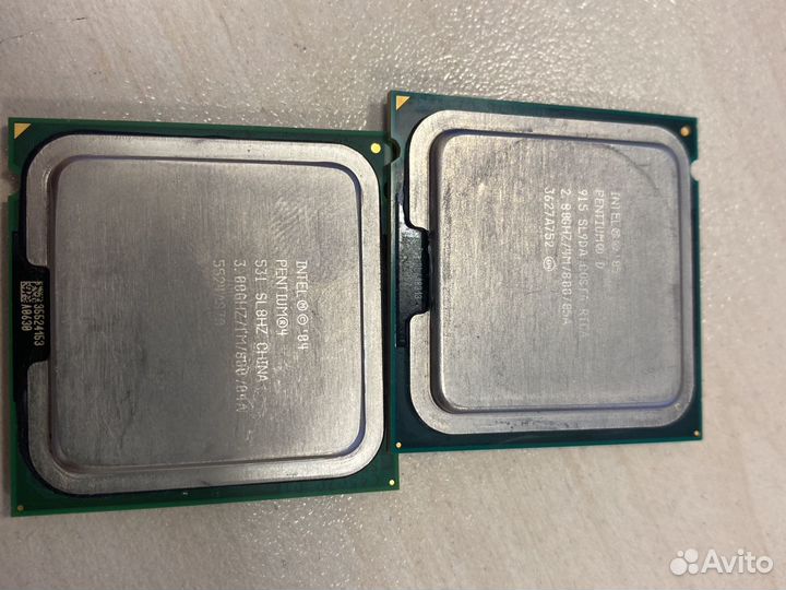 Процессор pentium d