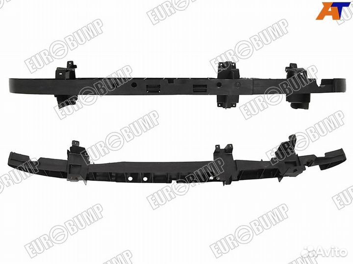 Усилитель бампера renault dokker 17- пластик DAC07