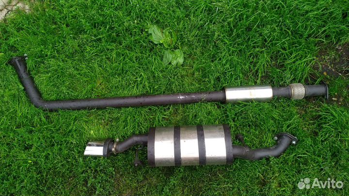 Выхлоп Corrado vr6