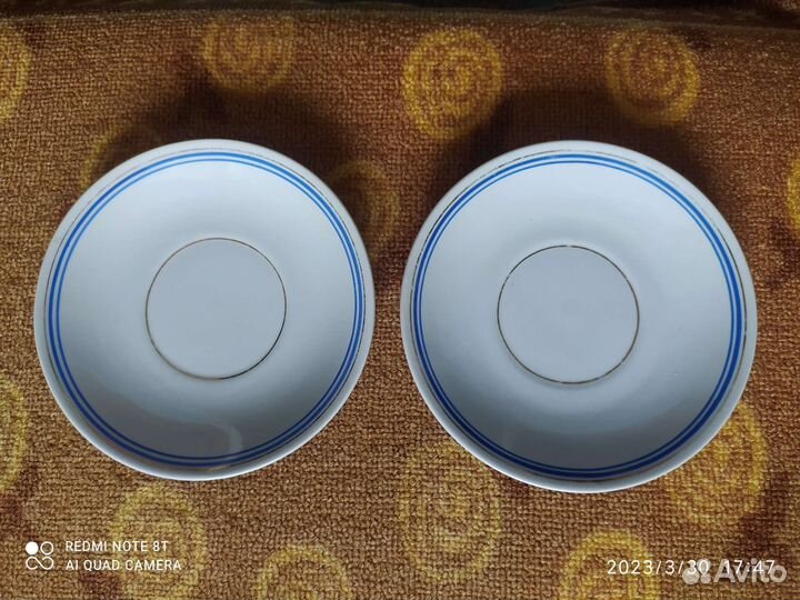 Чайные блюдца