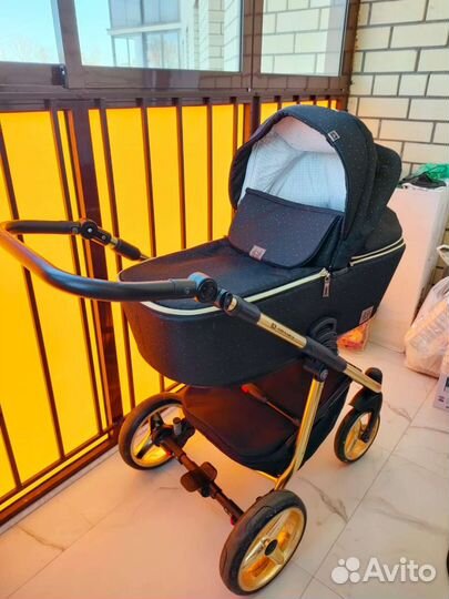 Коляска 2 в 1 adamex reggio