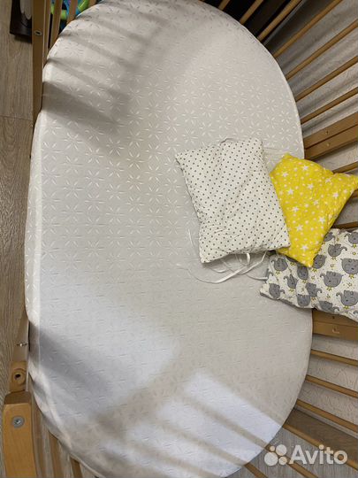 Кроватка круглая овальная